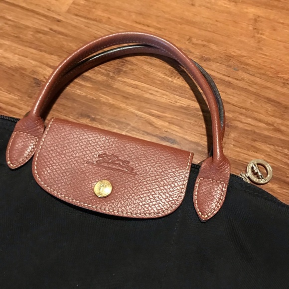 Longchamp le pliage small top handle nylon bag